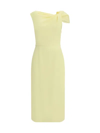 GIVENCHY GIVENCHY WOMEN DRAPED MIDI CADY DRESS