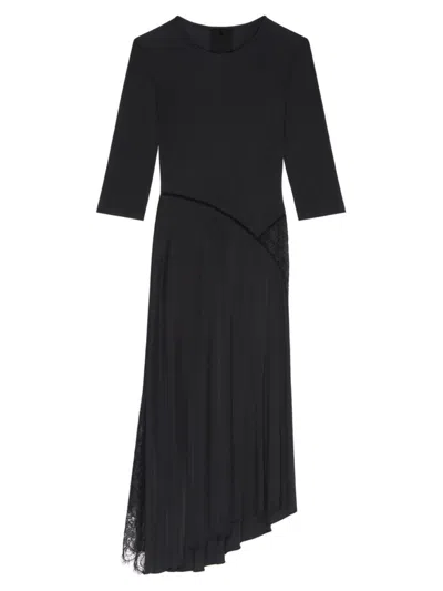 GIVENCHY WOMEN'S DRESS IN JERSEY AND LACE