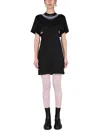 Givenchy Dress With 3d Chain Print In Black