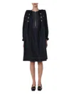 Givenchy Dress With Buttons In Blue