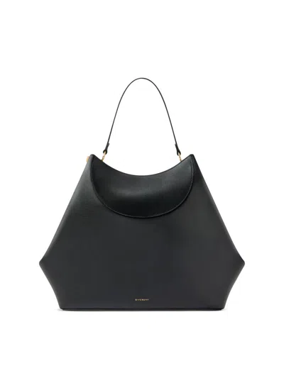 Givenchy Women's Facet Top Handle Bag In Leather In Black