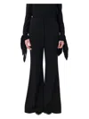 Givenchy Wool Wide-leg Tailored Pants In Black