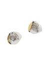GIVENCHY WOMEN'S FLOWER CLIP EARRINGS IN METAL WITH CRYSTALS
