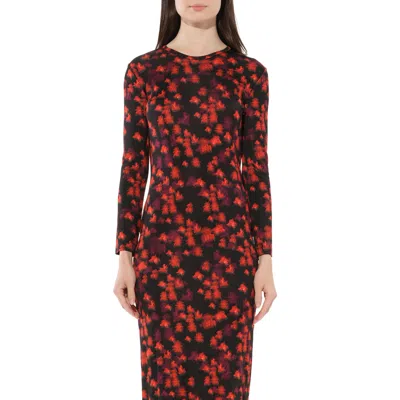 Givenchy Women's Flower Print Dress In Multicolor