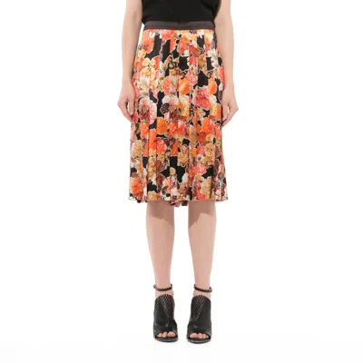 Givenchy Women's Flower Print Pants In Black