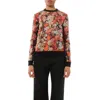 Givenchy Women's Flower Sweatshirt In Orange/black