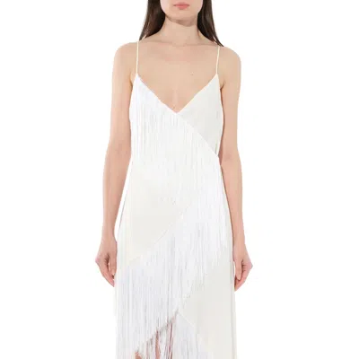 Givenchy Women's Fringes Dress In White