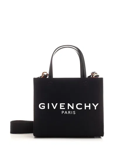 Givenchy Women "g" Mini Tote In Black