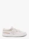 Givenchy Women G Move Leather And Suede Sneakers With 4g Detail In White
