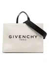 Givenchy Women's G Tote Medium Canvas Tote Bag In Beige