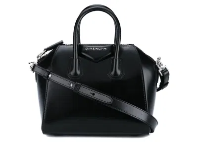Pre-owned Givenchy Women's  Antigona Tote Mini In Black