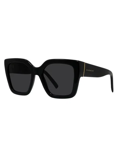 Givenchy Bold Square Acetate Sunglasses In Black