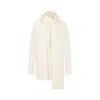 Givenchy Long-sleeved Silk Blouse In White