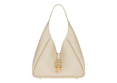Pre-owned Givenchy Women's  Ghobo Shoulder Bag Medium In Natural Beige
