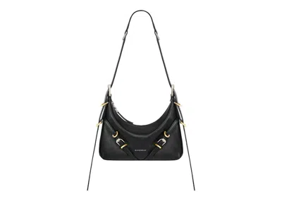 Pre-owned Givenchy Women's  Mini Voyou Bag In Leather In Black