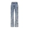 Givenchy Blue Bellows Pocket Jeans In Blue