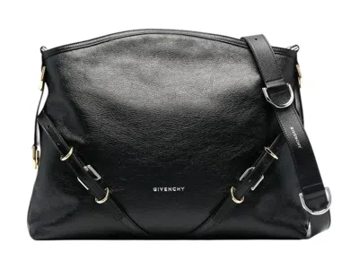 Pre-owned Givenchy Women's  Voyou Medium Bag In Black