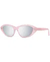 Givenchy Gv40038i72c Mirrored Lens Sunglasses In Pink