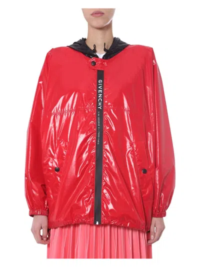 GIVENCHY WOMEN'S HOODED WIND JACKET