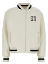 Givenchy Women's Iovry Wool Bomber Jacket