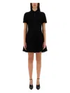 Givenchy Robe Polo En Jacquard Monogramme 72 In Black