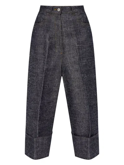 GIVENCHY WOMEN'S JEAN PALAZZO DENIM PANTS