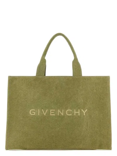 Givenchy Women's Khaki Canvasshopping Bag