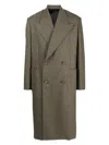 Givenchy Khaki Wool Oversize Coat