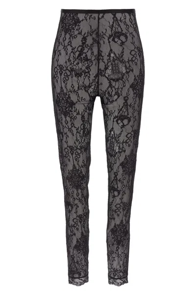 GIVENCHY GIVENCHY WOMEN LACE CHANDELIER LEGGINGS