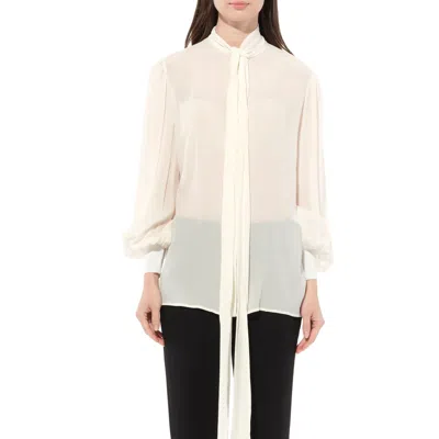 Givenchy Women's Lavaliere Shirt In White