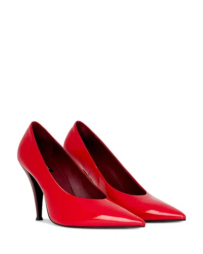 GIVENCHY WOMEN'S LEATHER POINTED TOE PUMPS