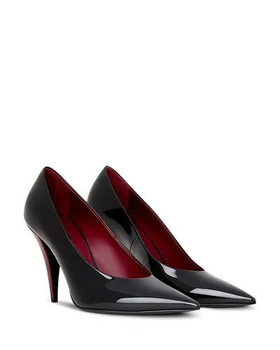 GIVENCHY WOMEN'S LEATHER POINTED TOE PUMPS