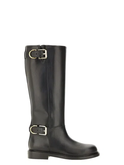 GIVENCHY WOMEN'S LEATHER VOYOU BOOTS
