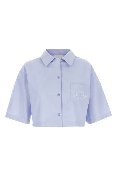 GIVENCHY GIVENCHY WOMEN LOGO EMBROIDERY SHIRT