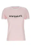 Givenchy Pink T-shirt With Logo Printed On The Front In Cottonr Woman In Multicolor