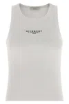 Givenchy Slim Tank Top With Logo Print In White