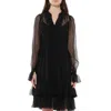 Givenchy Women's Long Sleeve Dress In Black