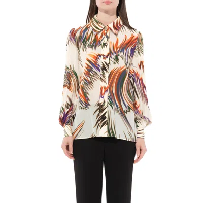 Givenchy Women's Long Sleeve Shirt In Ecru