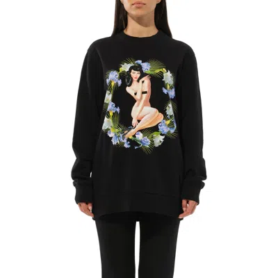 Givenchy Women's Long Sleeve Sweatshirt In Black