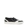 Givenchy Low Skate Sneaker In Black/white