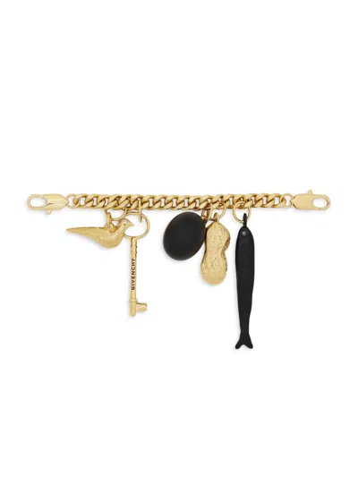 Givenchy Lucky Charms Bag Charm In Metal In Gold