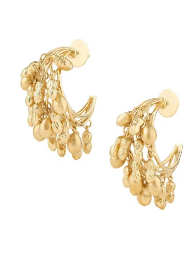 Givenchy Women's Lucky Charms Earrings In Metal In Yellow
