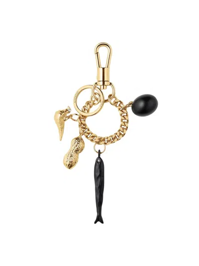 Givenchy Women's Lucky Charms Key Chain In Metal In Gold