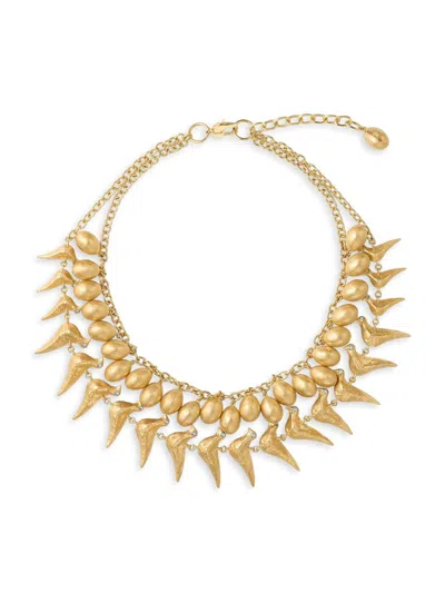 Givenchy Women's Lucky Charms Multi-row Necklace In Metal In Yellow