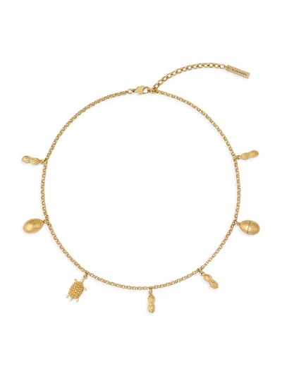 Givenchy Lucky Charms Necklace In Metal In Gold