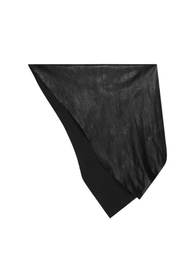 GIVENCHY WOMEN'S MAXI BOW SCARF IN NAPPA LEATHER