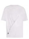 Givenchy Cross-over Cotton T-shirt In White
