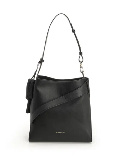 Givenchy Women Medium "belted" Hobo Bag In Black