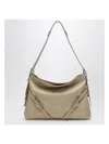 Givenchy Medium Voyou Bag In Beige Leather In Beige