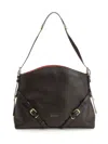 Givenchy Voyou Shoulder Bags Brown In Multi